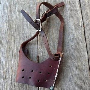 Leather Dog Muzzle